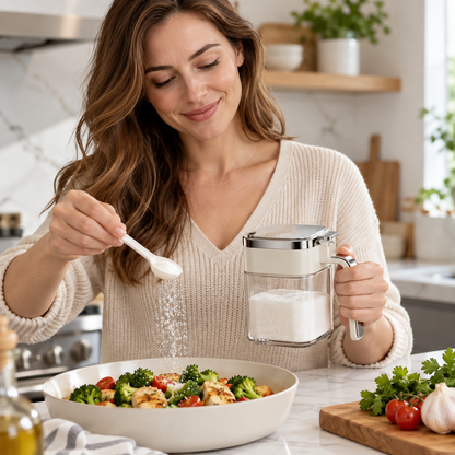🧂 Spice Storage | Clear Plastic Kitchen | Cooks | Airtight Design