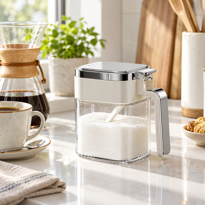 🧂 Spice Storage | Clear Plastic Kitchen | Cooks | Airtight Design