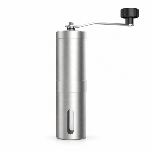 ☕ Coffee Grinder | Stainless Steel | Travel | Coffee Lovers | Sleek Crank