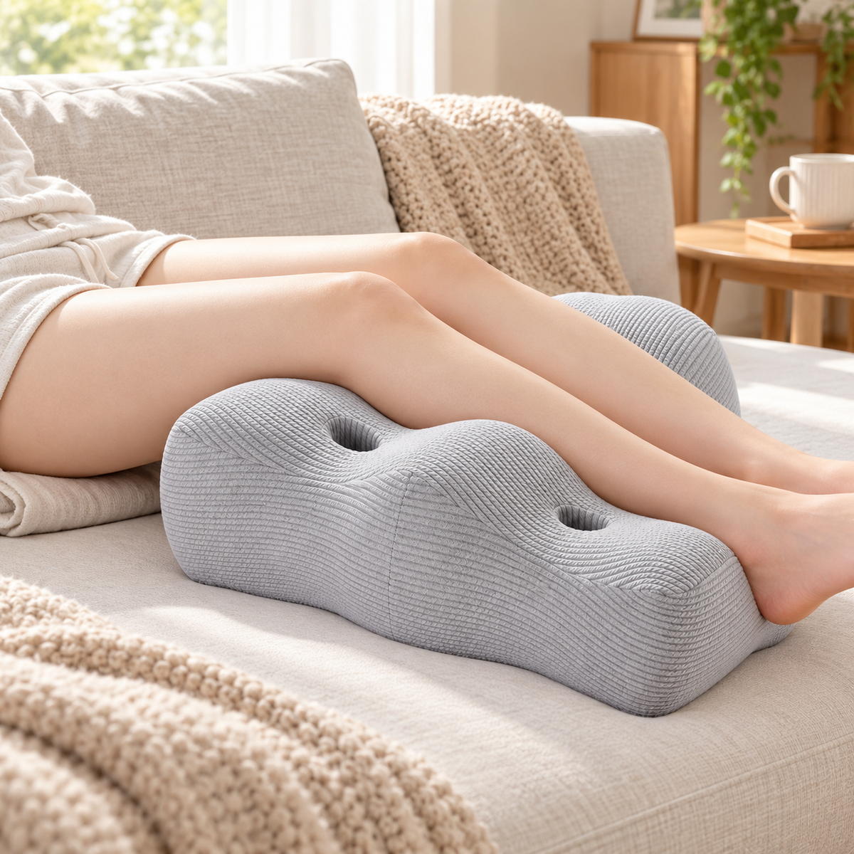 💤 Leg Pillow | Memory Foam | Bedroom | Sleepers | Contoured Support