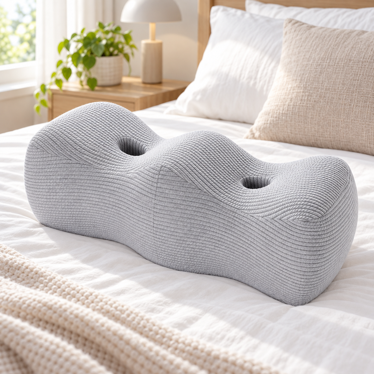 💤 Leg Pillow | Memory Foam | Bedroom | Sleepers | Contoured Support