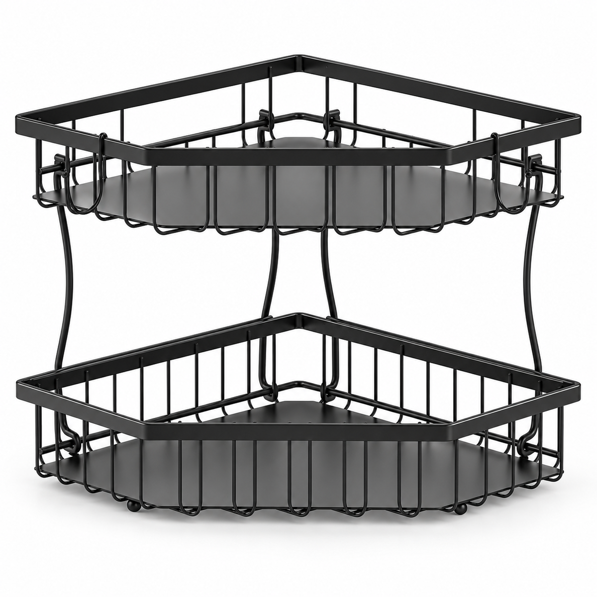 🍎 Fruit Basket | Metal Kitchen | Home Cooks | Two-Tier Storage